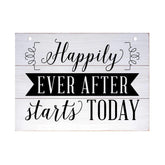 Happily Ever After Flat Silkscreen Wall Art